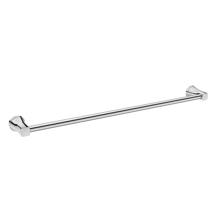 Towel Bar Glenmere 24 Inch Polished Chrome Metal