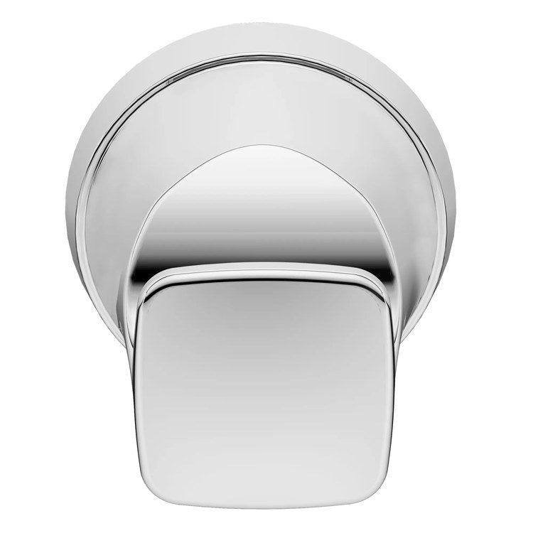 Robe Hook Glenmere J-Hook Polished Chrome Concealed Wall Mount Metal - Image 2