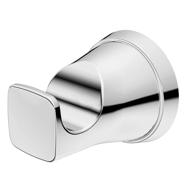 Robe Hook Glenmere J-Hook Polished Chrome Concealed Wall Mount Metal - Image 3
