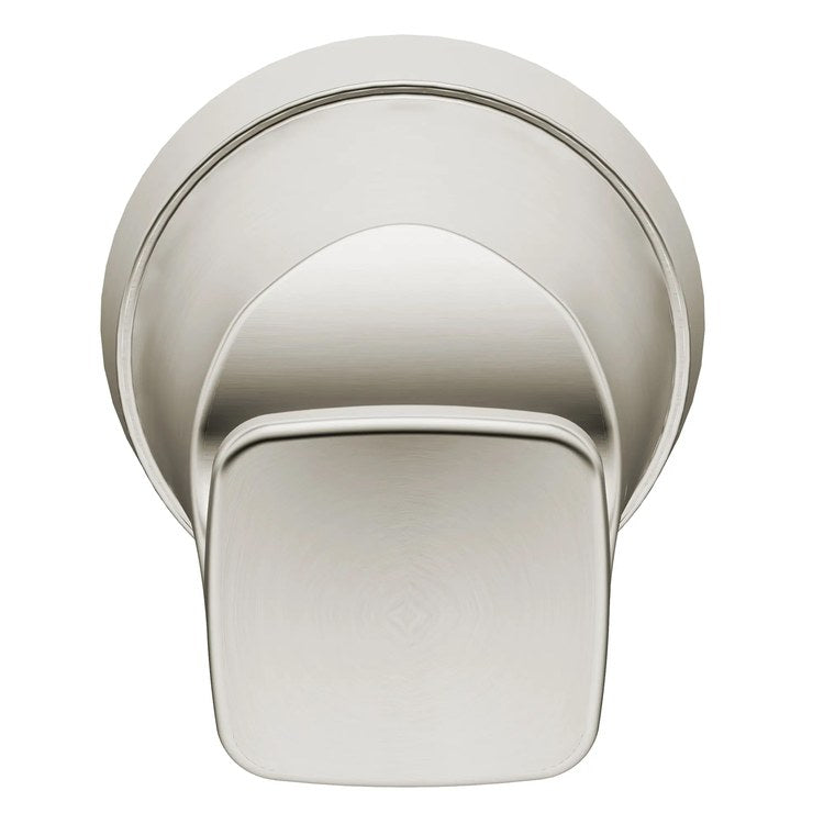 Robe Hook Glenmere J-Hook Brushed Nickel Concealed Wall Mount Metal - Image 2