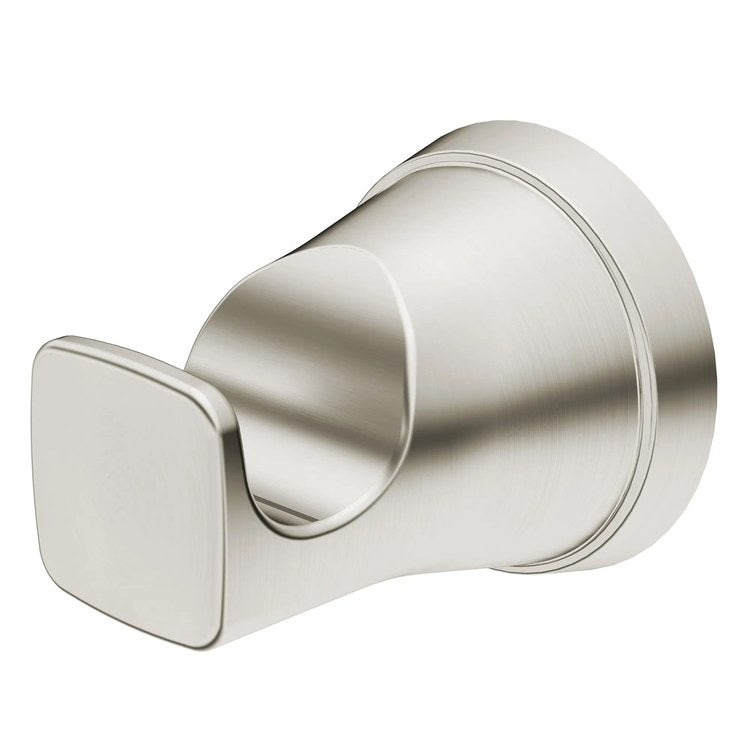 Robe Hook Glenmere J-Hook Brushed Nickel Concealed Wall Mount Metal - Image 3