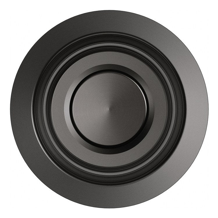 Disposal Flange with Stopper Anthracite 3-1/2 Inch Stainless Steel for Kitchen Sink - Image 2