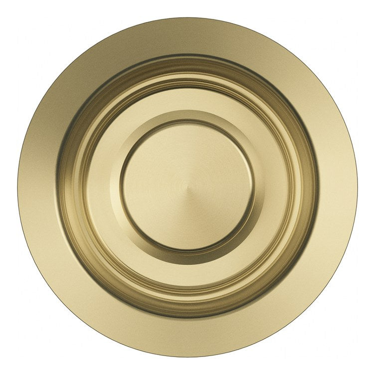 Disposal Flange with Stopper Gold 3-1/2 Inch Stainless Steel for Kitchen Sink - Image 2