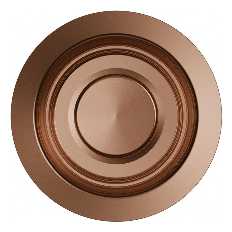 Disposal Flange with Stopper Copper 3-1/2 Inch Stainless Steel for Kitchen Sink - Image 2
