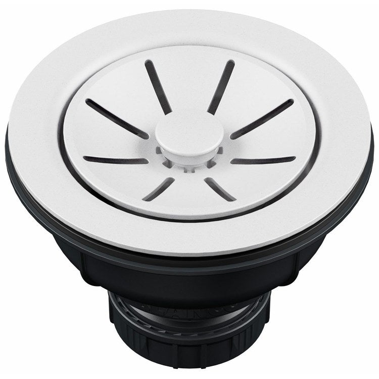 Basket Strainer White Plastic
