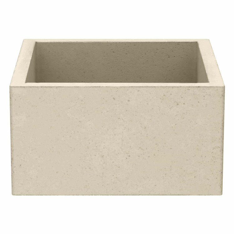 Bar Sink Ventana NativeStone 15 x 15 Inch 1 Bowls Prep cUPC Sand Undermount/Apron-Front - Image 2