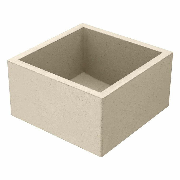 Bar Sink Ventana NativeStone 15 x 15 Inch 1 Bowls Prep cUPC Sand Undermount/Apron-Front