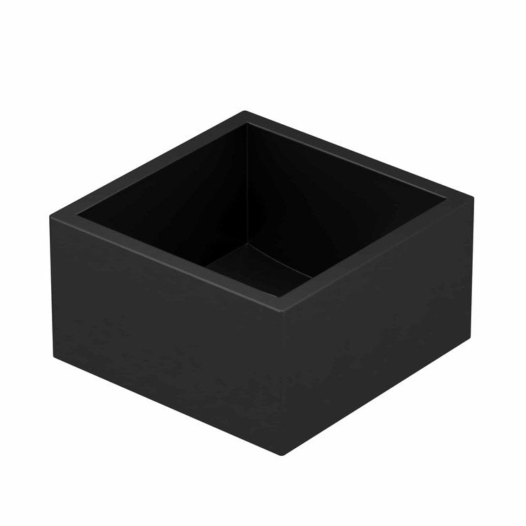 Bar Sink Ventana NativeStone 15 x 15 Inch 1 Bowls Prep cUPC Charcoal Undermount/Apron-Front