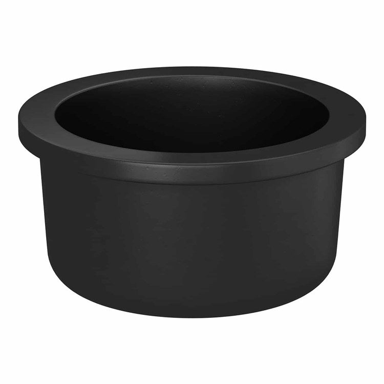 Bar Sink Olivos NativeStone 16 Inch 1 Bowls Prep cUPC Charcoal Drop-In/Undermount - Image 2