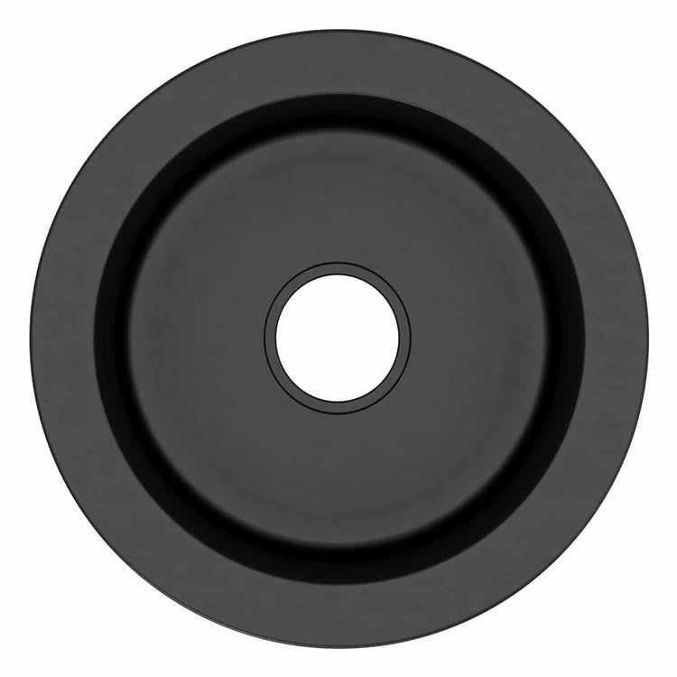 Bar Sink Olivos NativeStone 16 Inch 1 Bowls Prep cUPC Charcoal Drop-In/Undermount - Image 3
