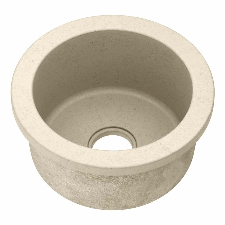 Bar Sink Olivos NativeStone 16 Inch 1 Bowls Prep cUPC Sand Drop-In/Undermount