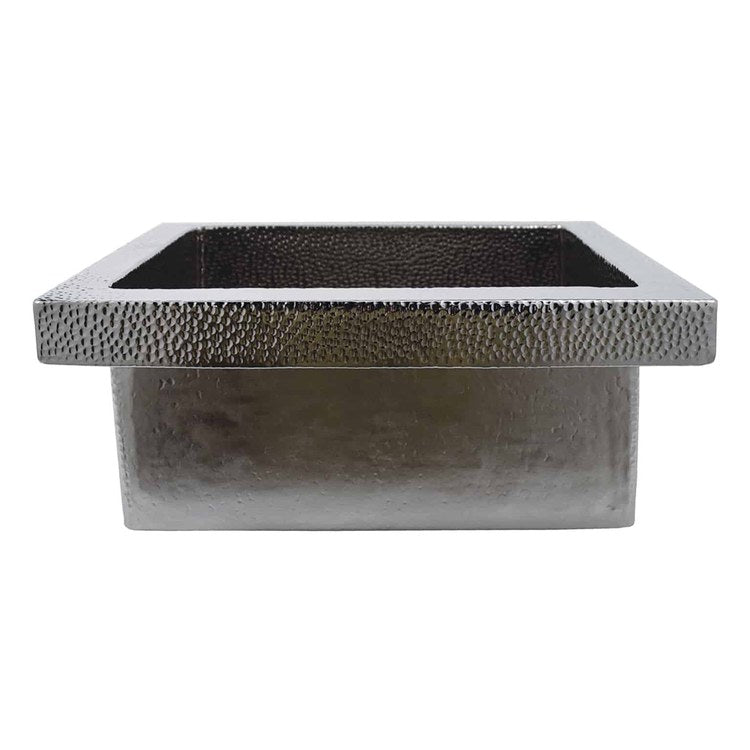 Bar Sink Manhattan 17 x 15 Inch 1 Bowls cUPC Polished Nickel Drop-In - Image 2