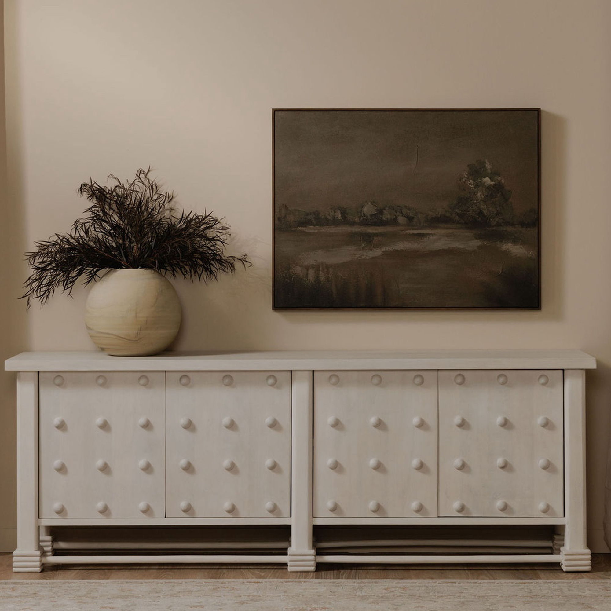 Ode - Framed Painting - Dark Brown - Image 2