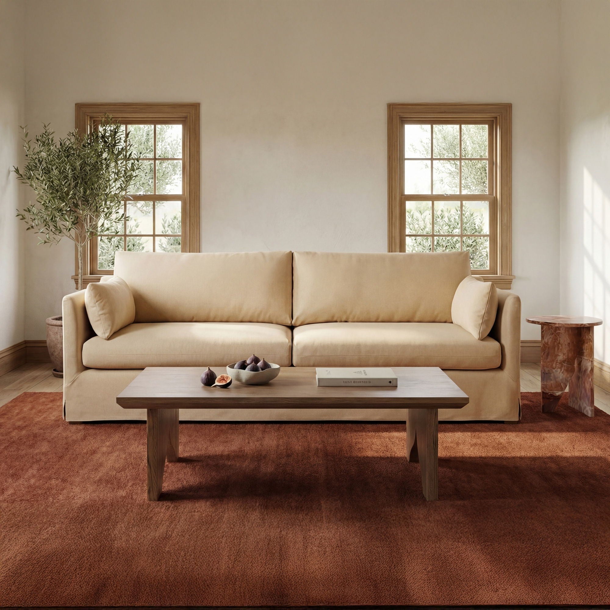 Lake - Coffee Table - Brown - Image 1