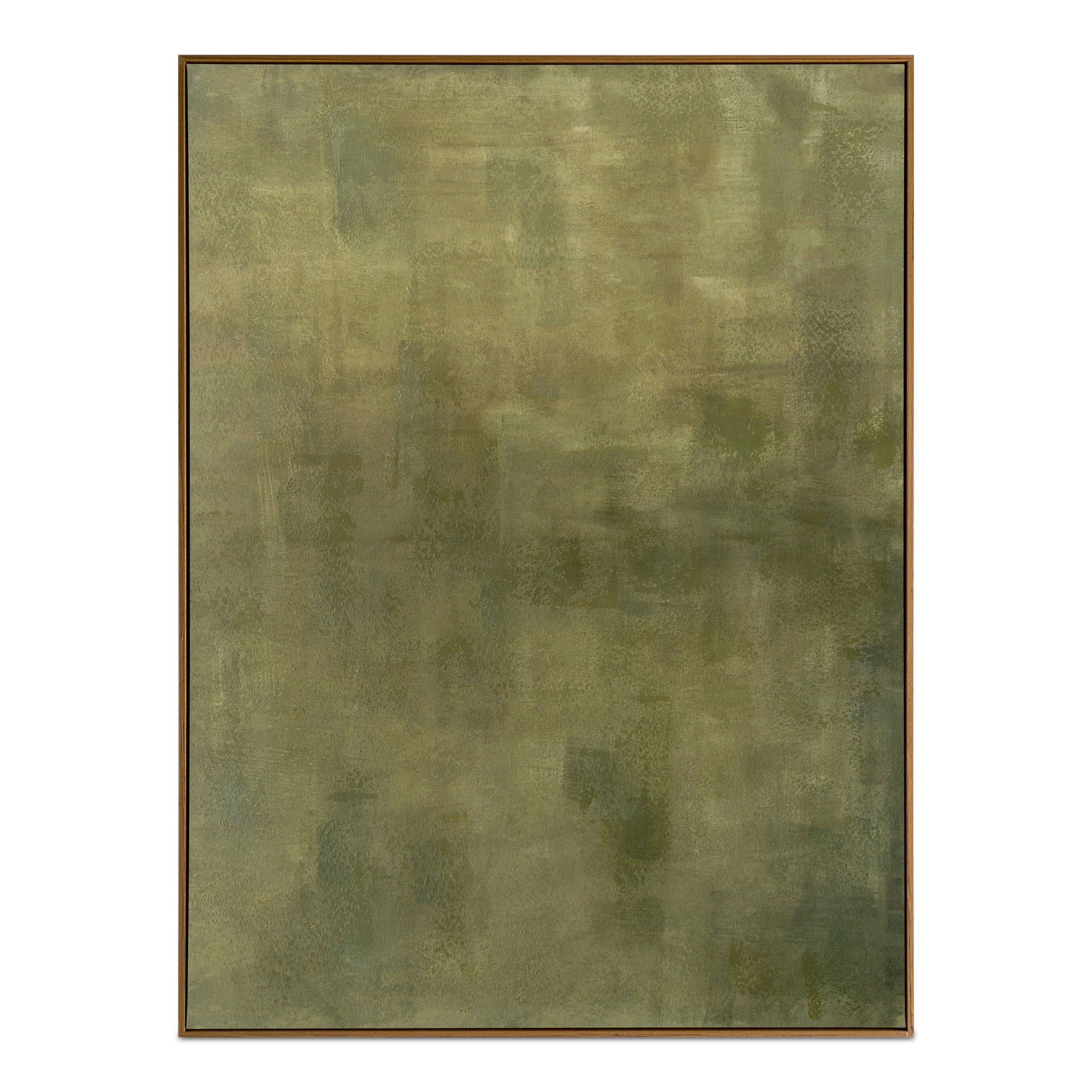 Enamor – Framed Painting – Olive