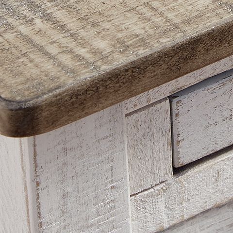 Adalane - Accent Table - White / Gray - Image 2