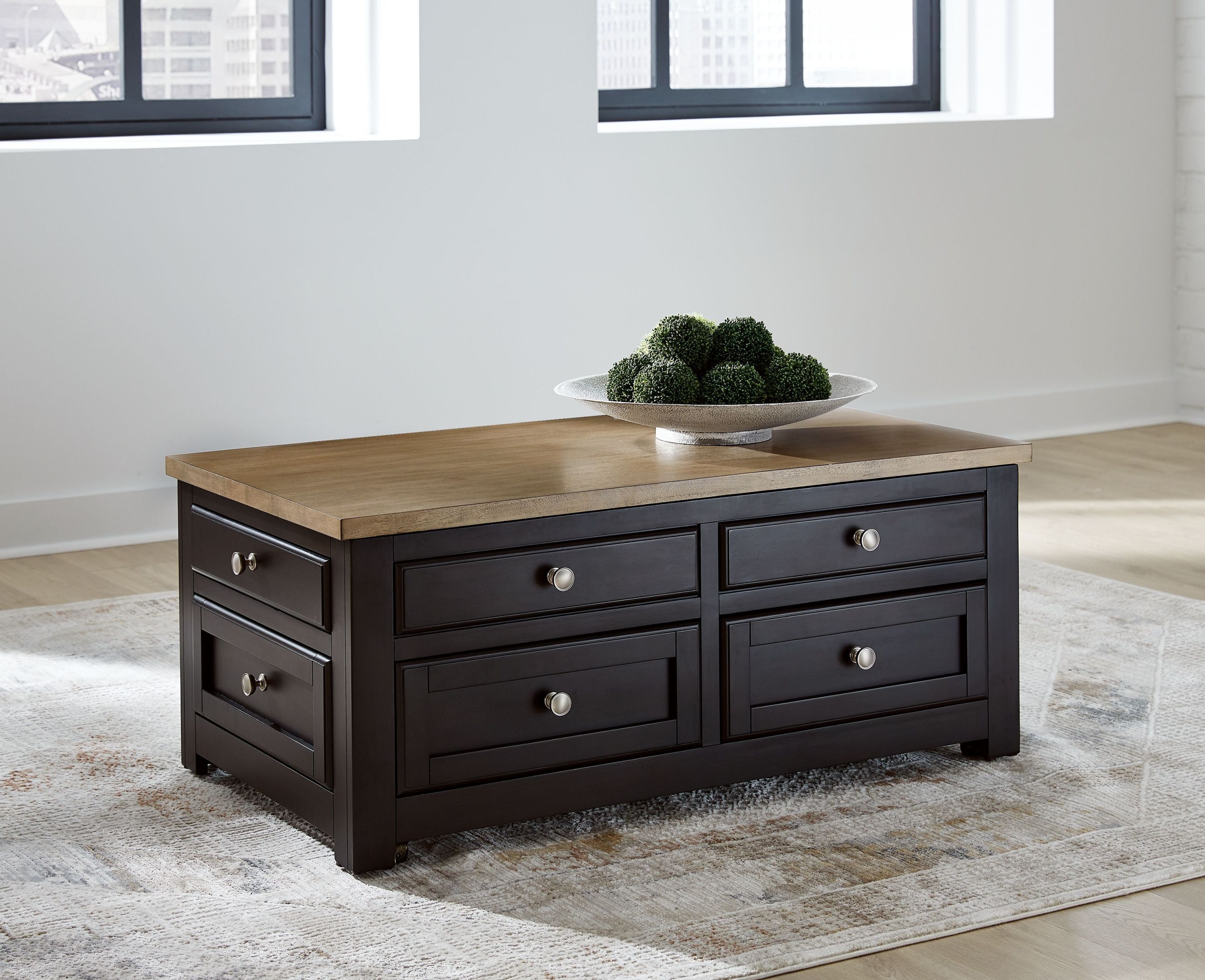 Drazmine - Lift Top Cocktail Table - Brown - Image 3
