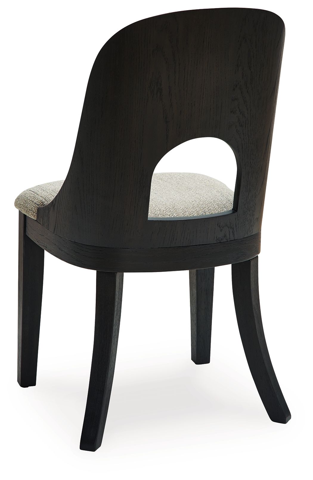 Rowanbeck - Dining Upholstered Side Chair (Set of 2) - Gray / Black - Image 2