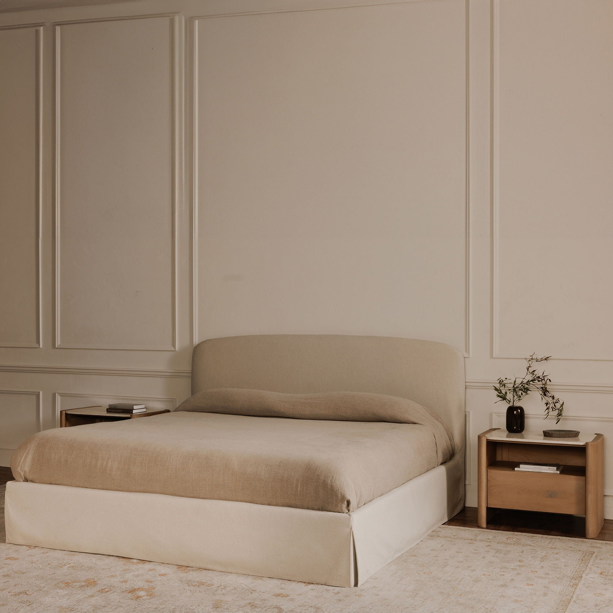 Joan - King Storage Bed - Cream - Image 2