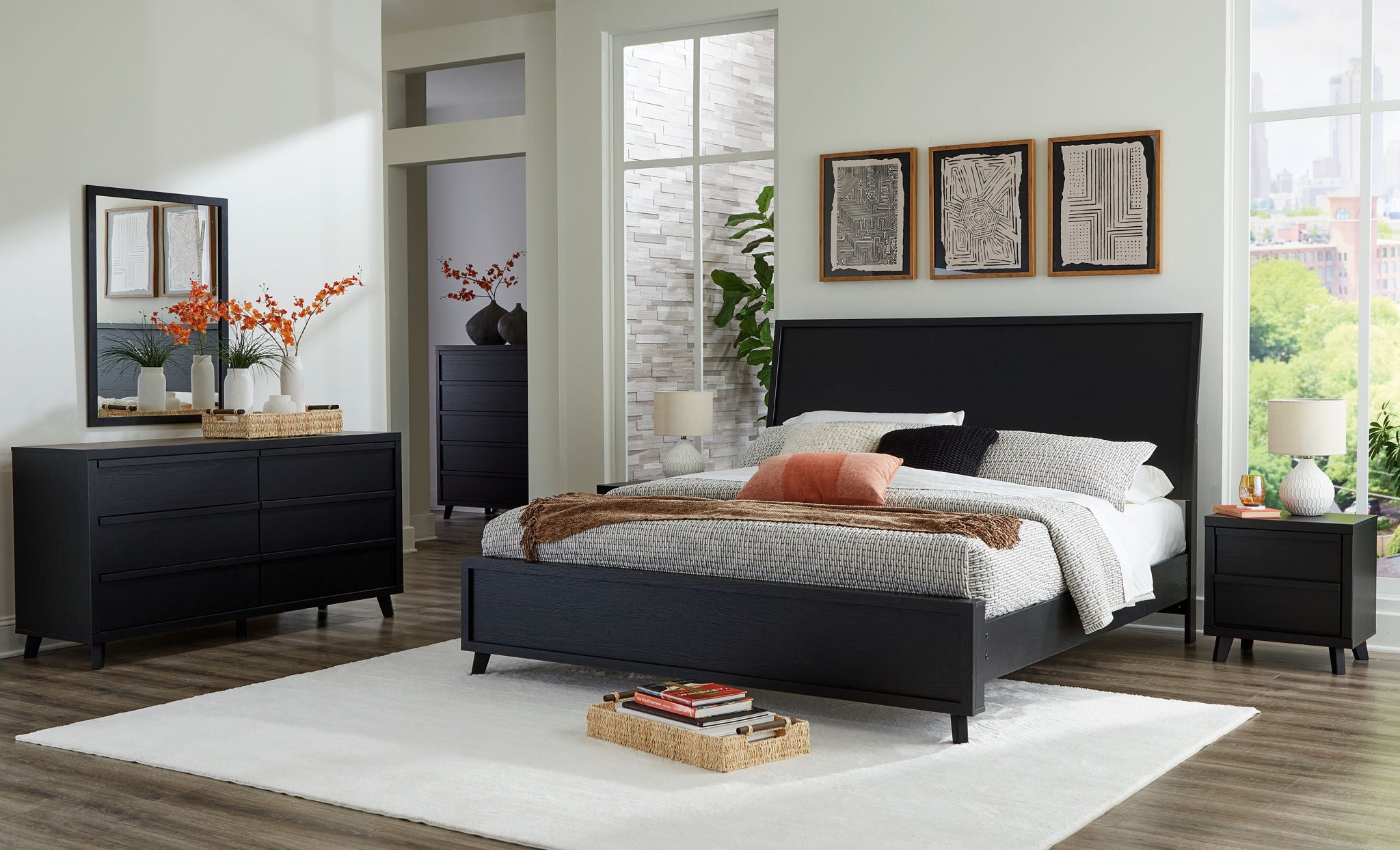 Danziar – Panel Bedroom Set