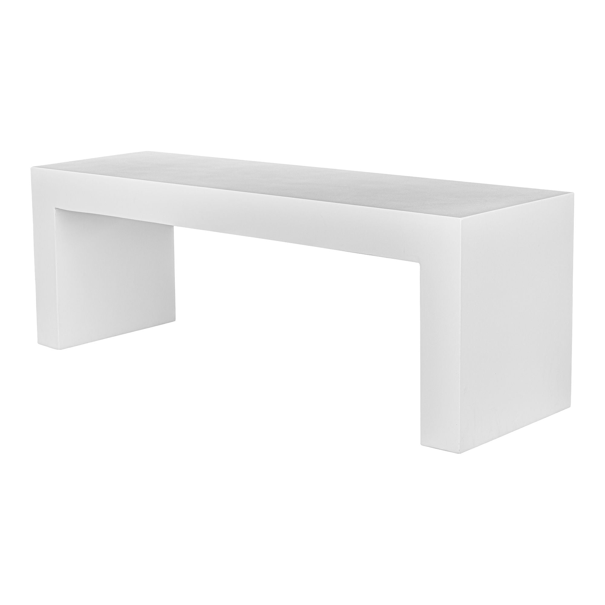 Lazarus - Outdoor Bench - White - Image 3