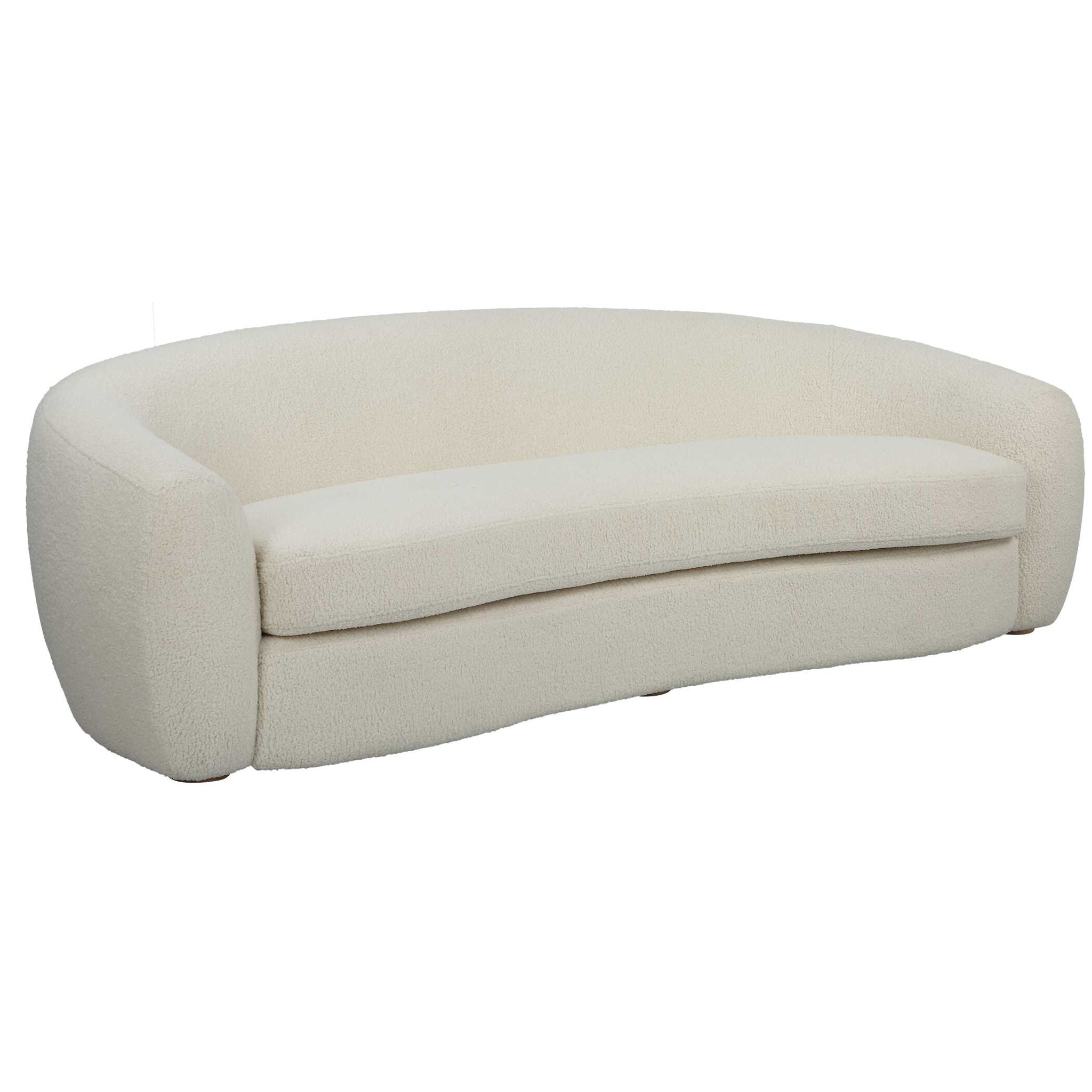 Capra - Art Deco White Sofa - Image 2