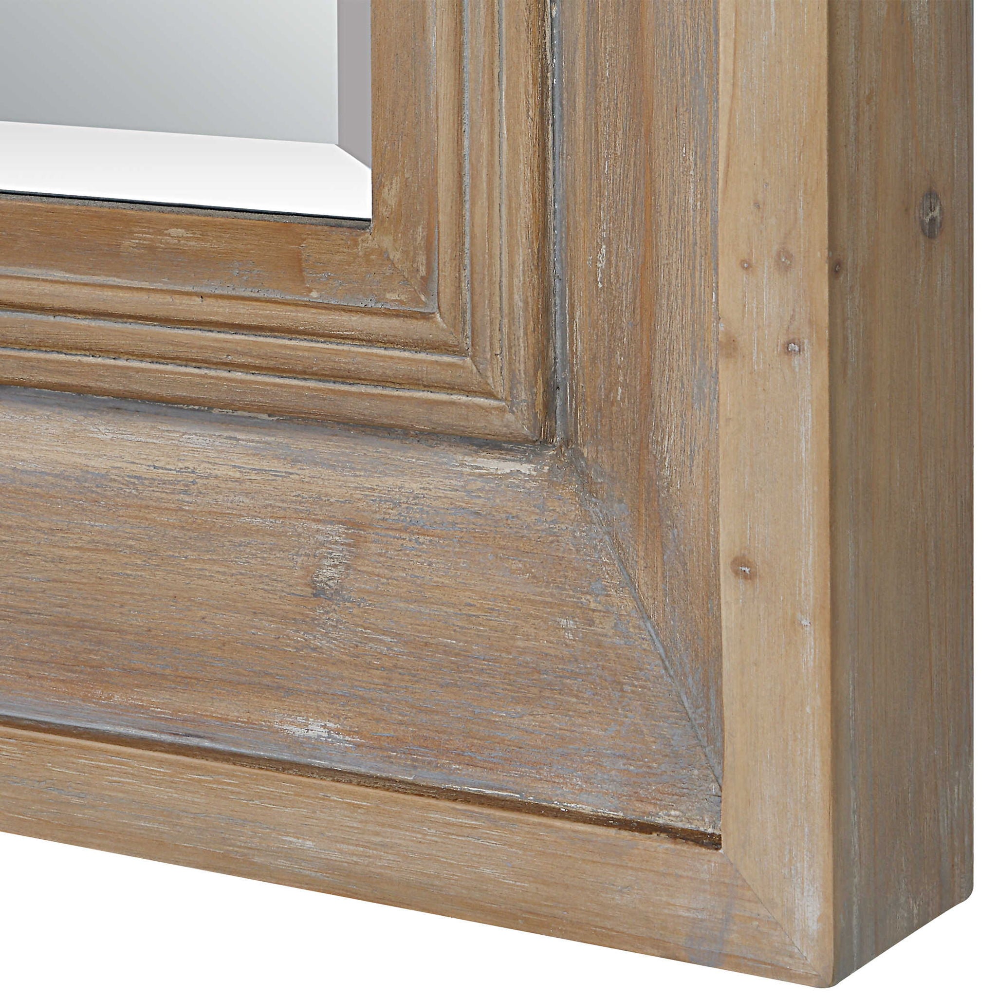 Missoula - Large Natural Wood Mirror - Image 2