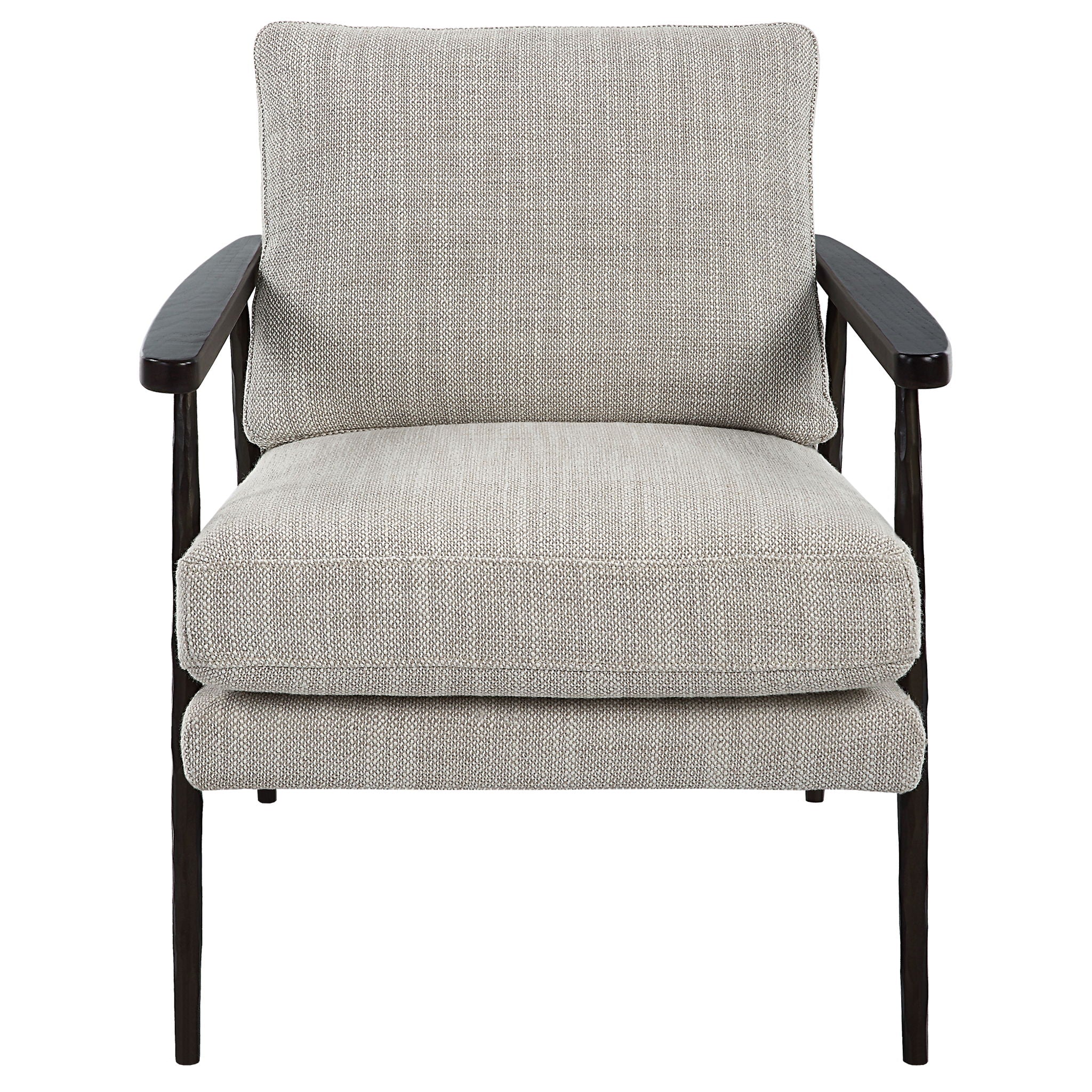 Sebastian – Cast Iron Accent Chair – Gray