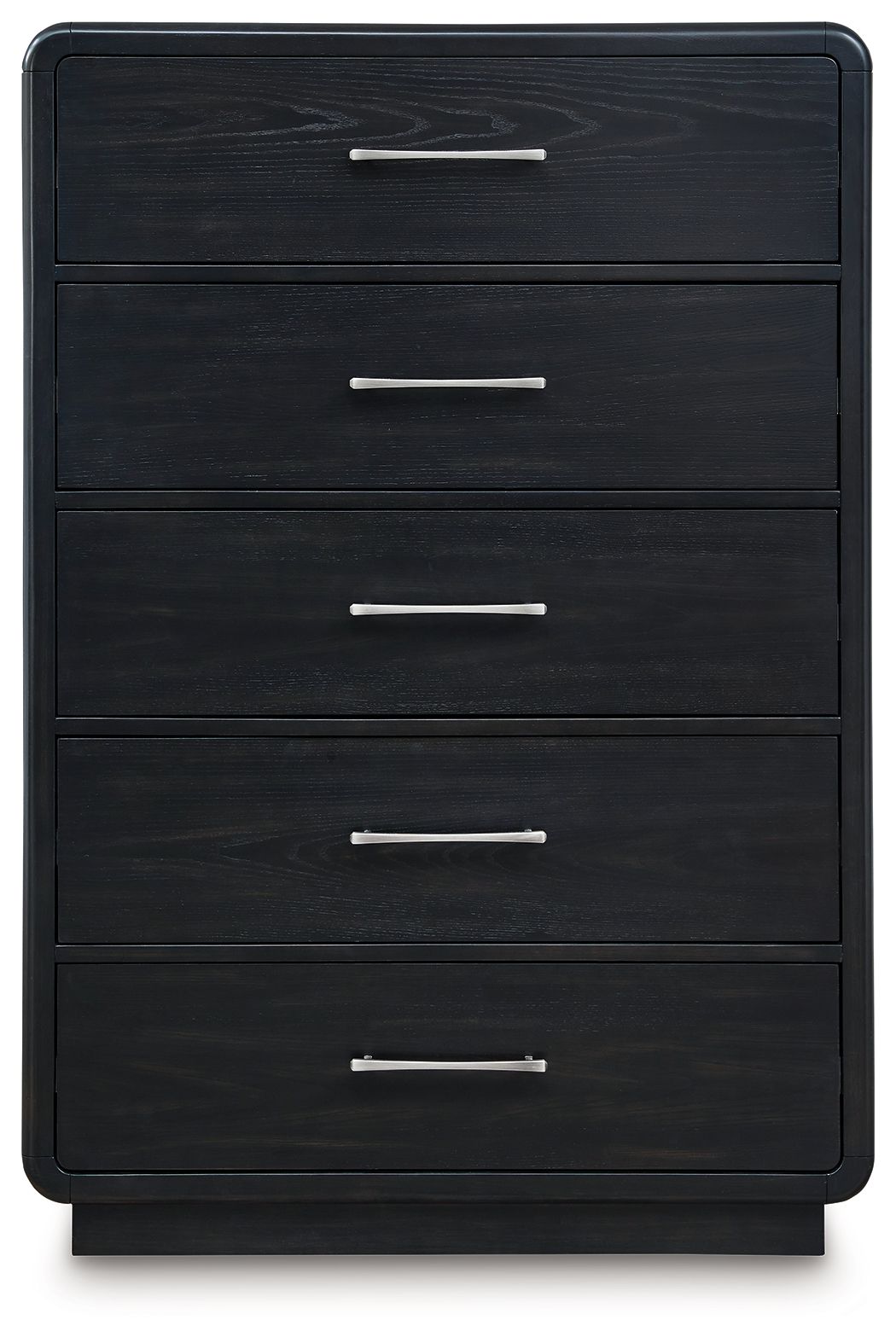 Rowanbeck - Five Drawer Chest - Black - Image 2