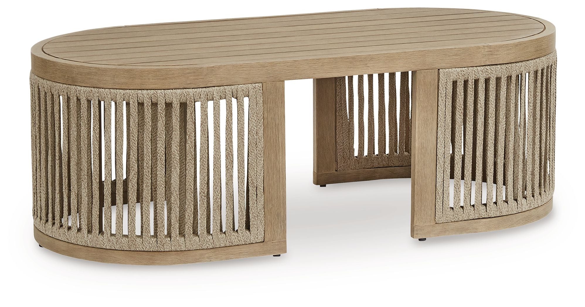 Serena Shores - Rectangular Cocktail Table - Beige - Image 1
