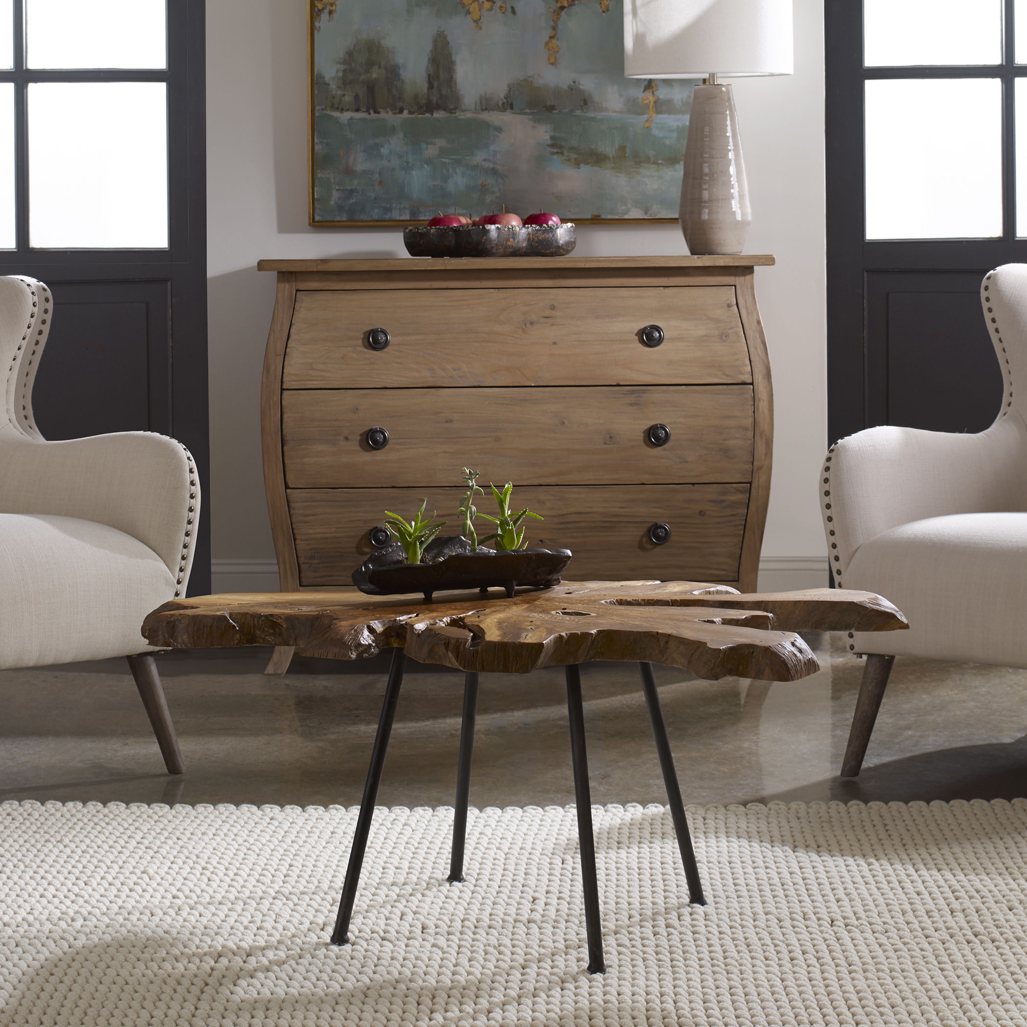 Kravitz - Accent Table - Gold - Image 2