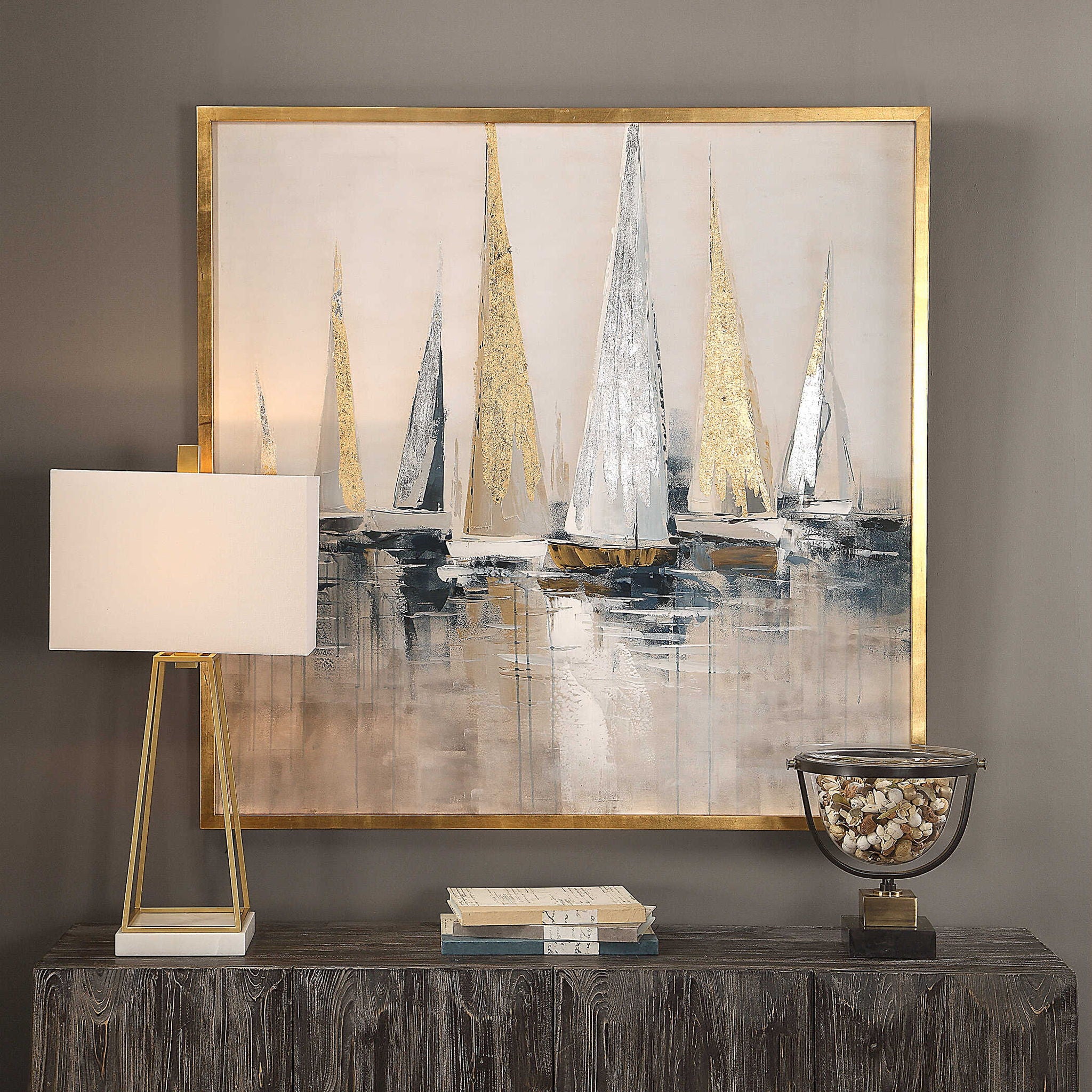 Regatta - Nautical Art - Blue - Image 2