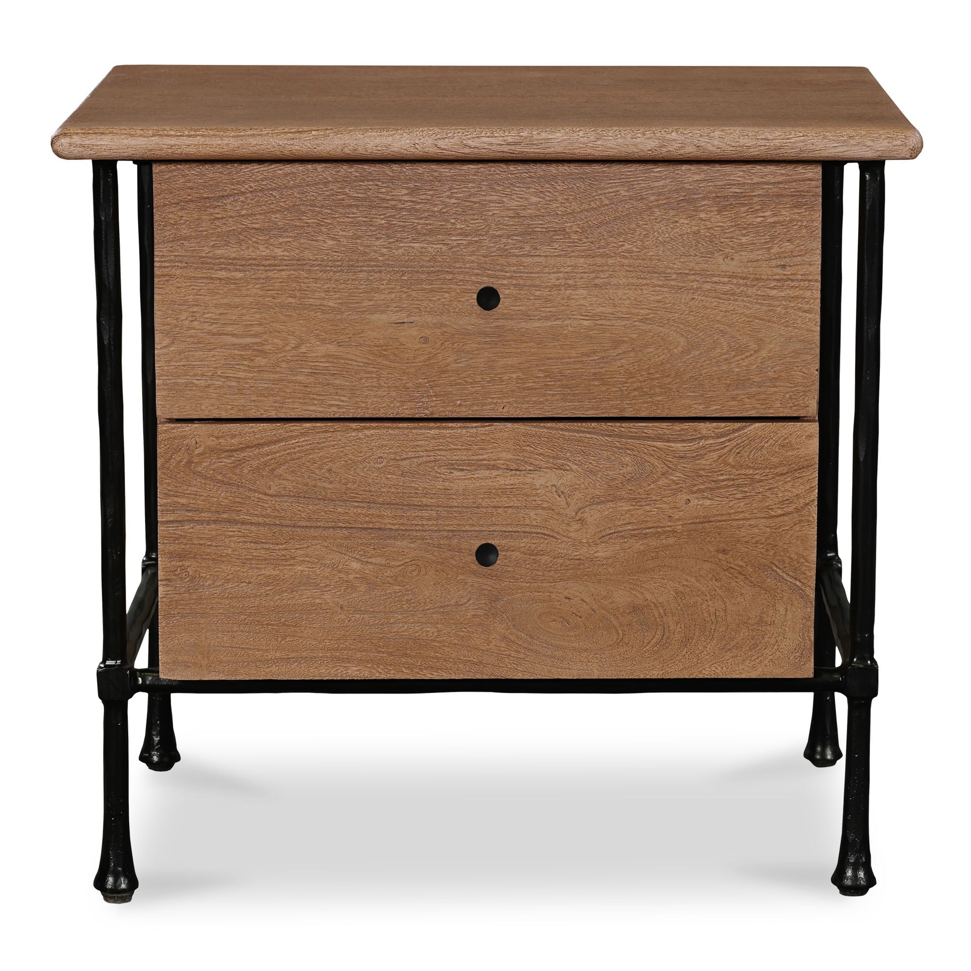 Rene - Accent Nightstand - Light Brown - Image 1