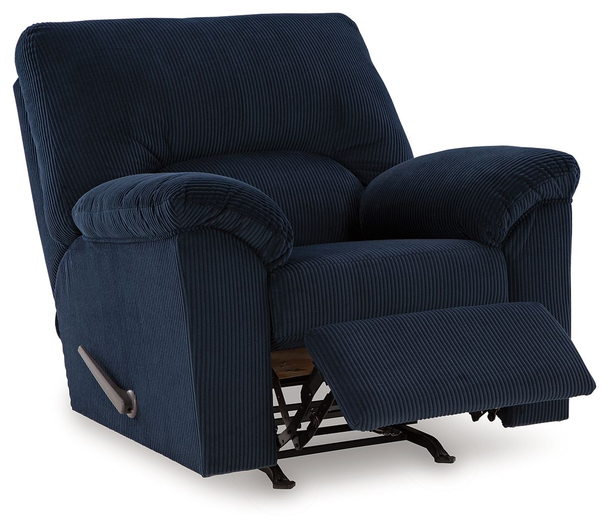 SimpleJoy - Rocker Recliner - Fabric - Navy - Image 3