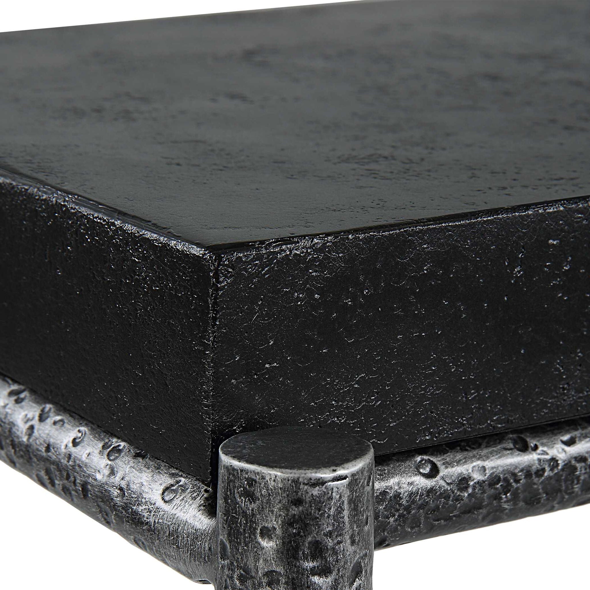 Crescendo - Concrete Console Table - Black - Image 2