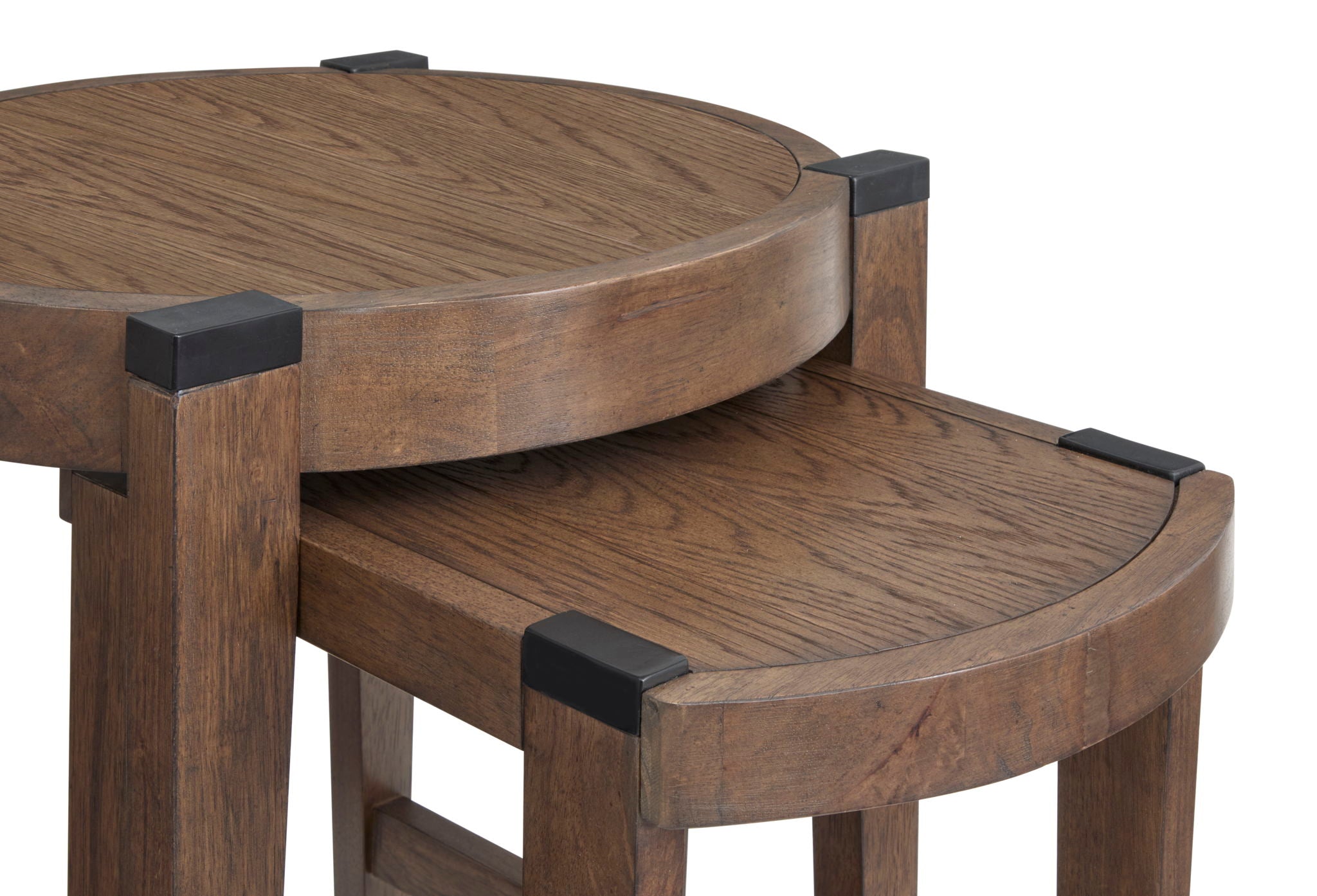 Kaysen - Nesting End Table - Dark Brown - Image 2