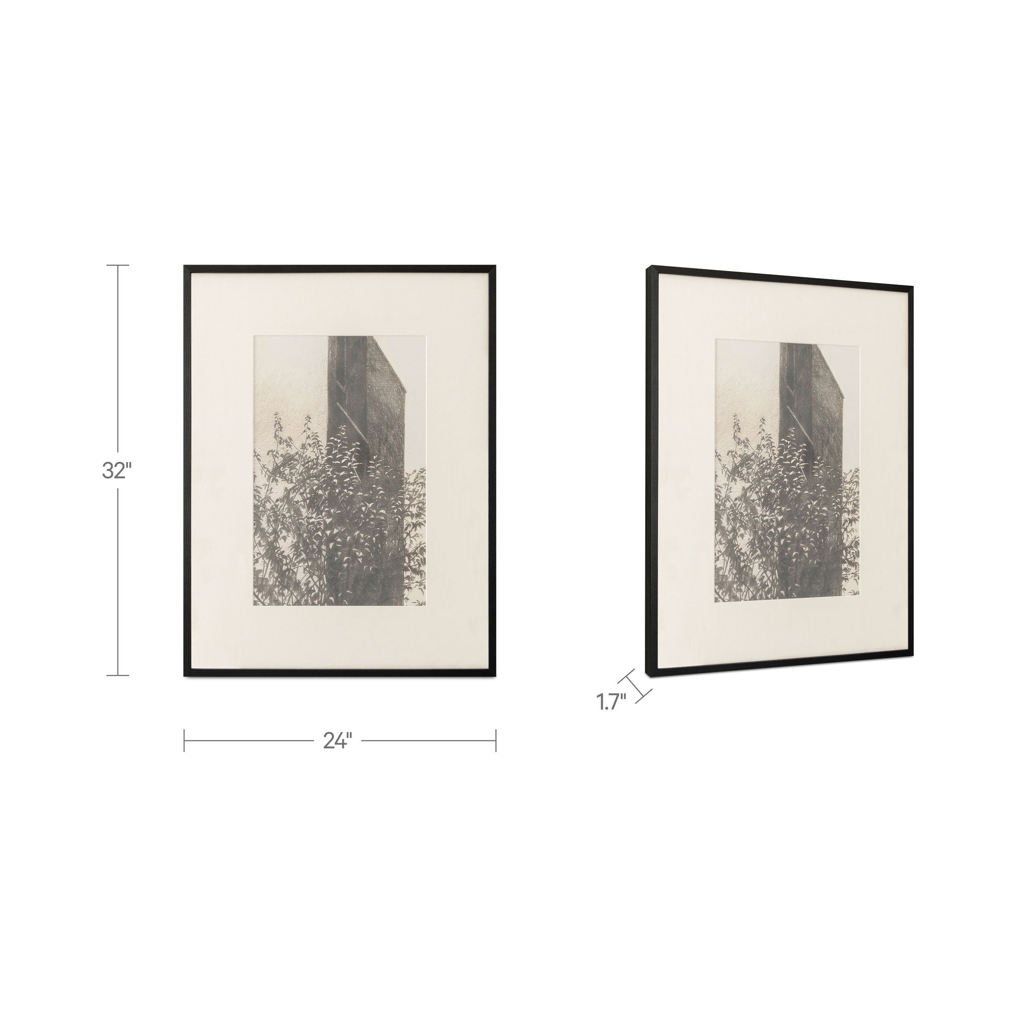 Retreat - Framed Paper Print - Gray - Image 2