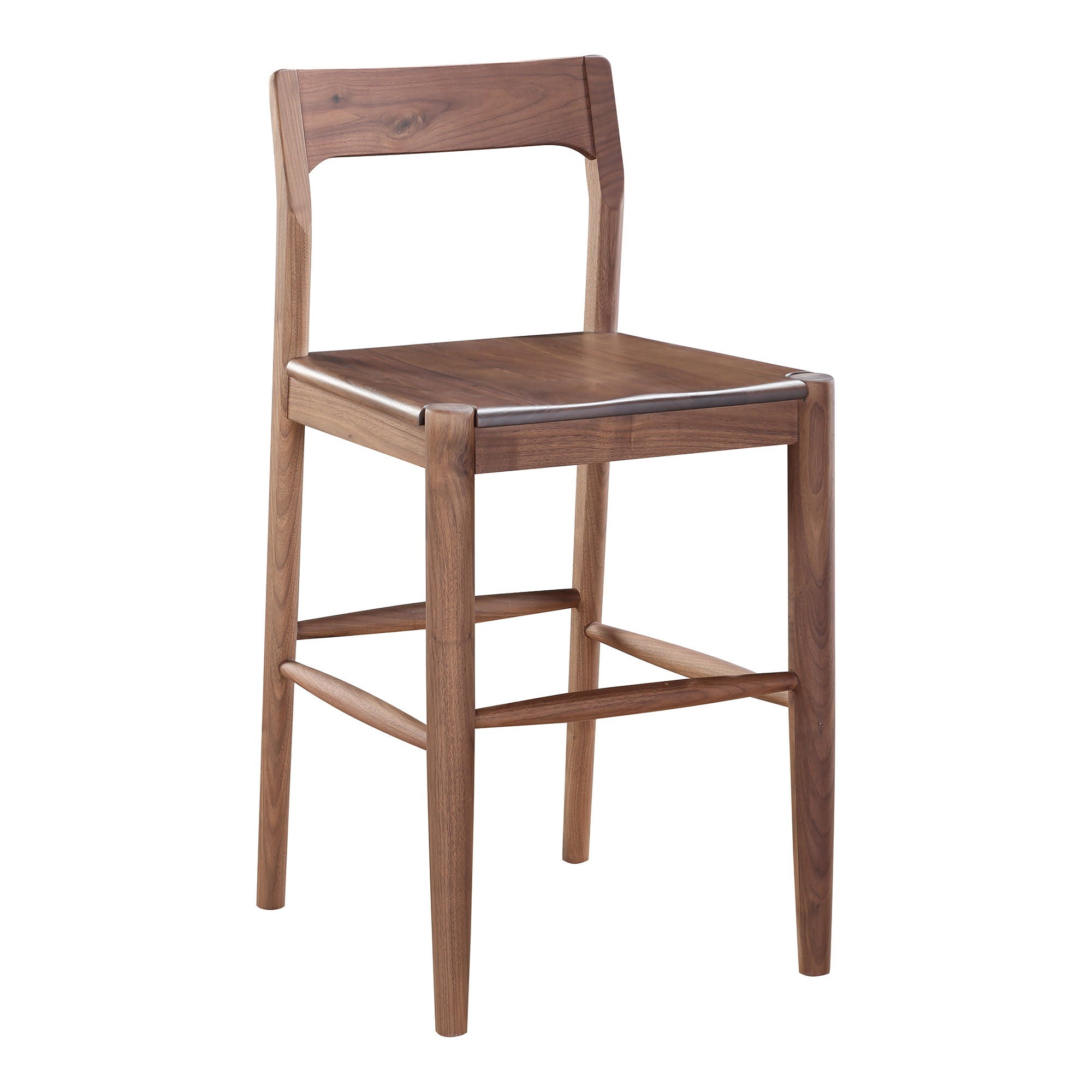 Owing - Counter Stool - Natural Walnut - Image 2