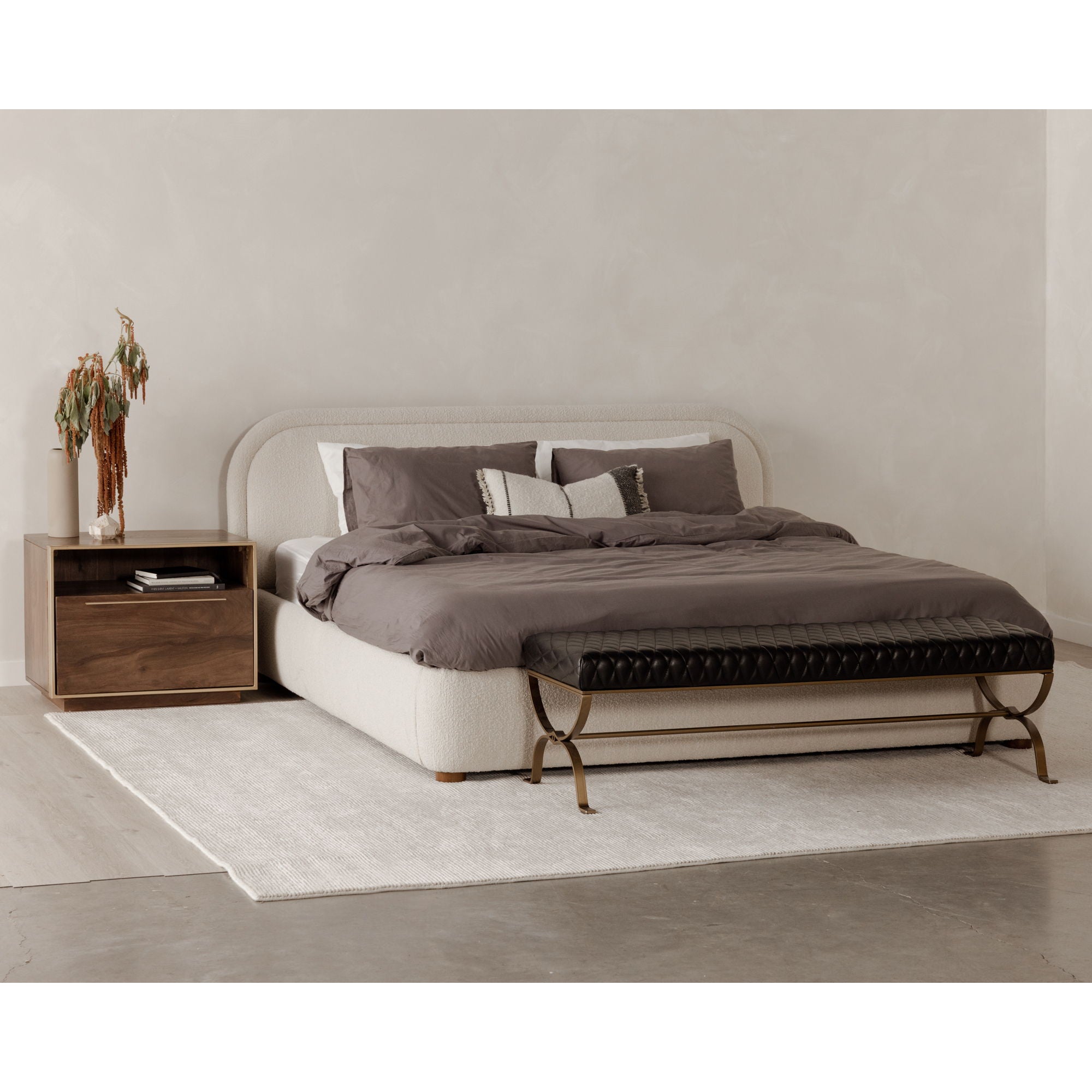 Colin - Queen Bed - Oatmeal - Image 2