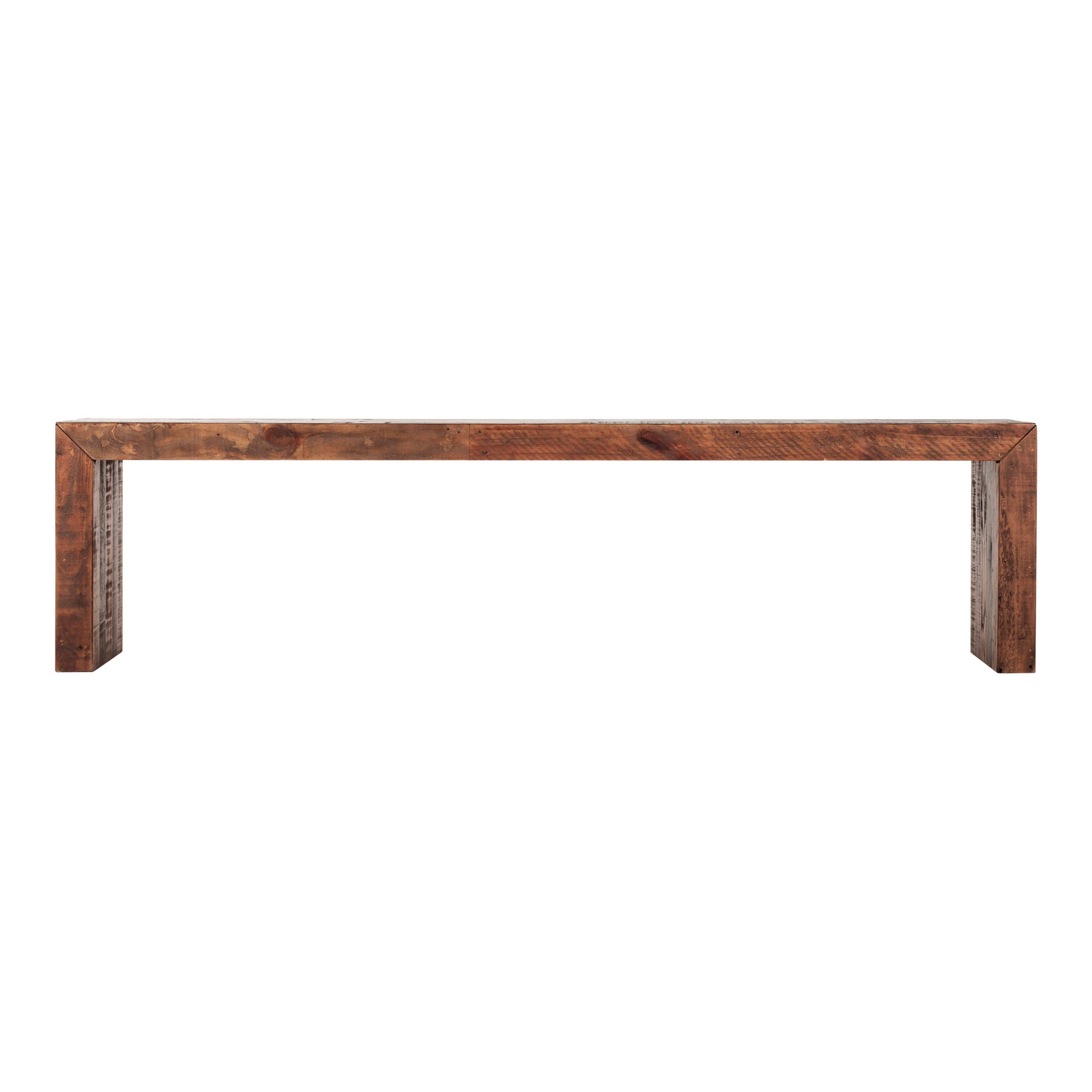 Vintage - Large Bench - Light Brown - Image 1