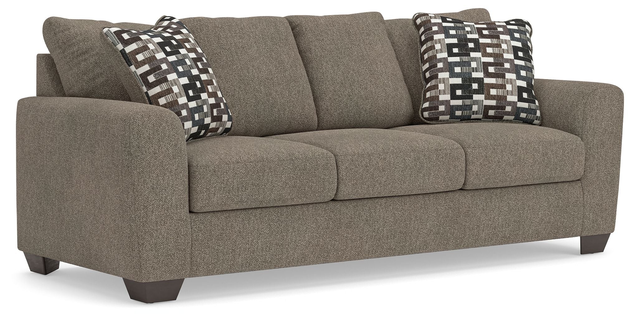 Triston-Peaks - Sofa - Suede - Image 1