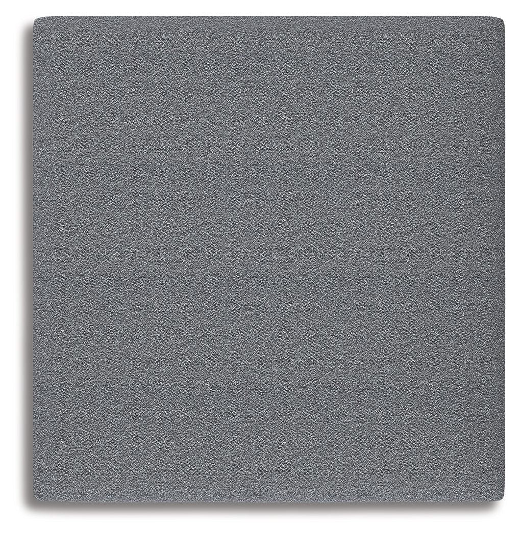 Bealton - Oversized Accent Ottoman - Salt And Pepper - Image 2