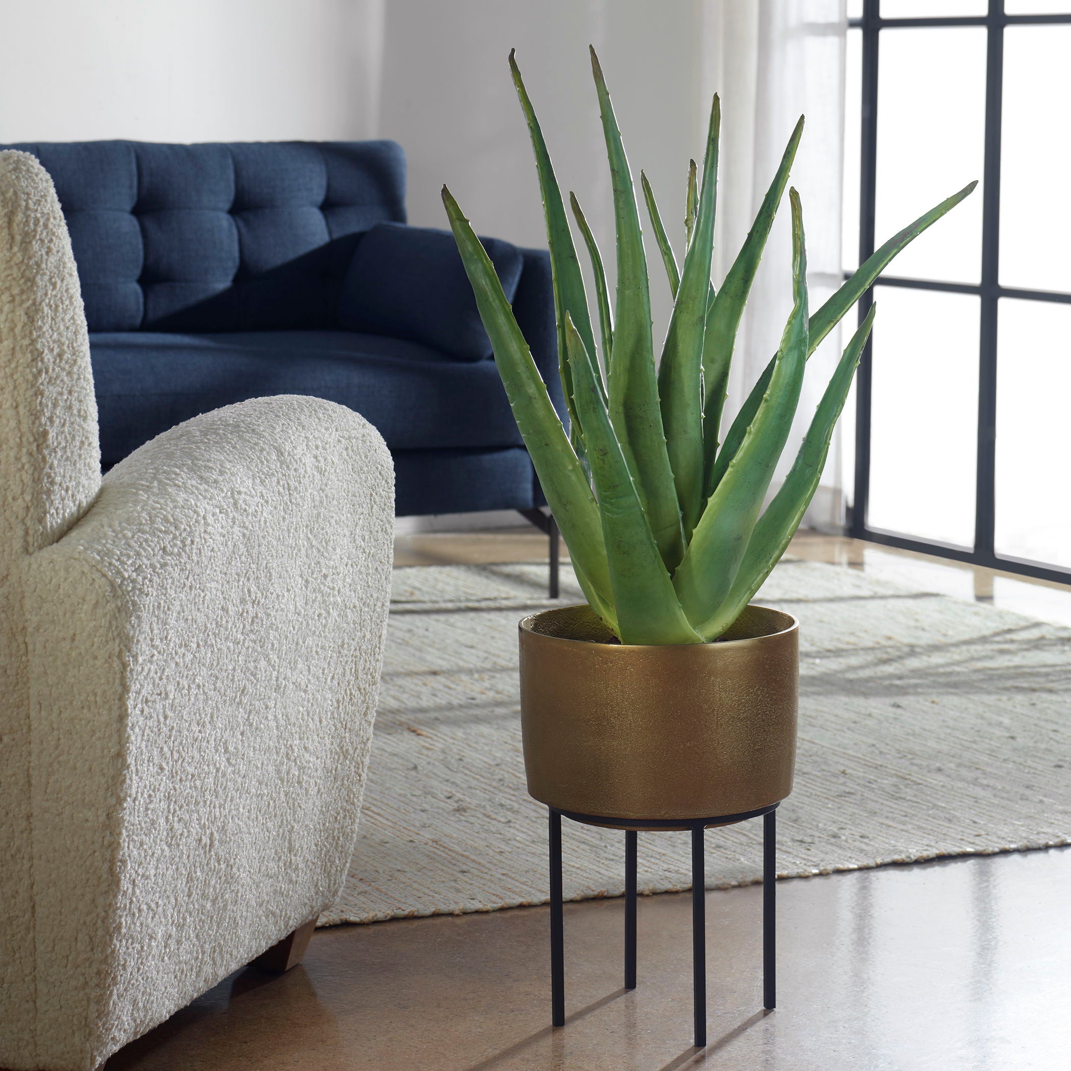 Arabia - Aloe Planter - Brown - Image 3