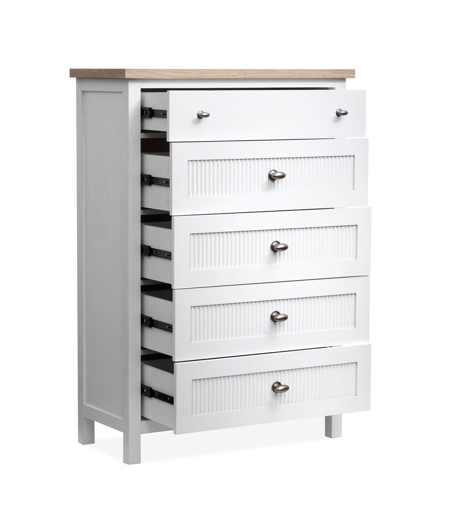 Windmill Harbour - Drawer Chest - White Whisp And Sand - Image 2