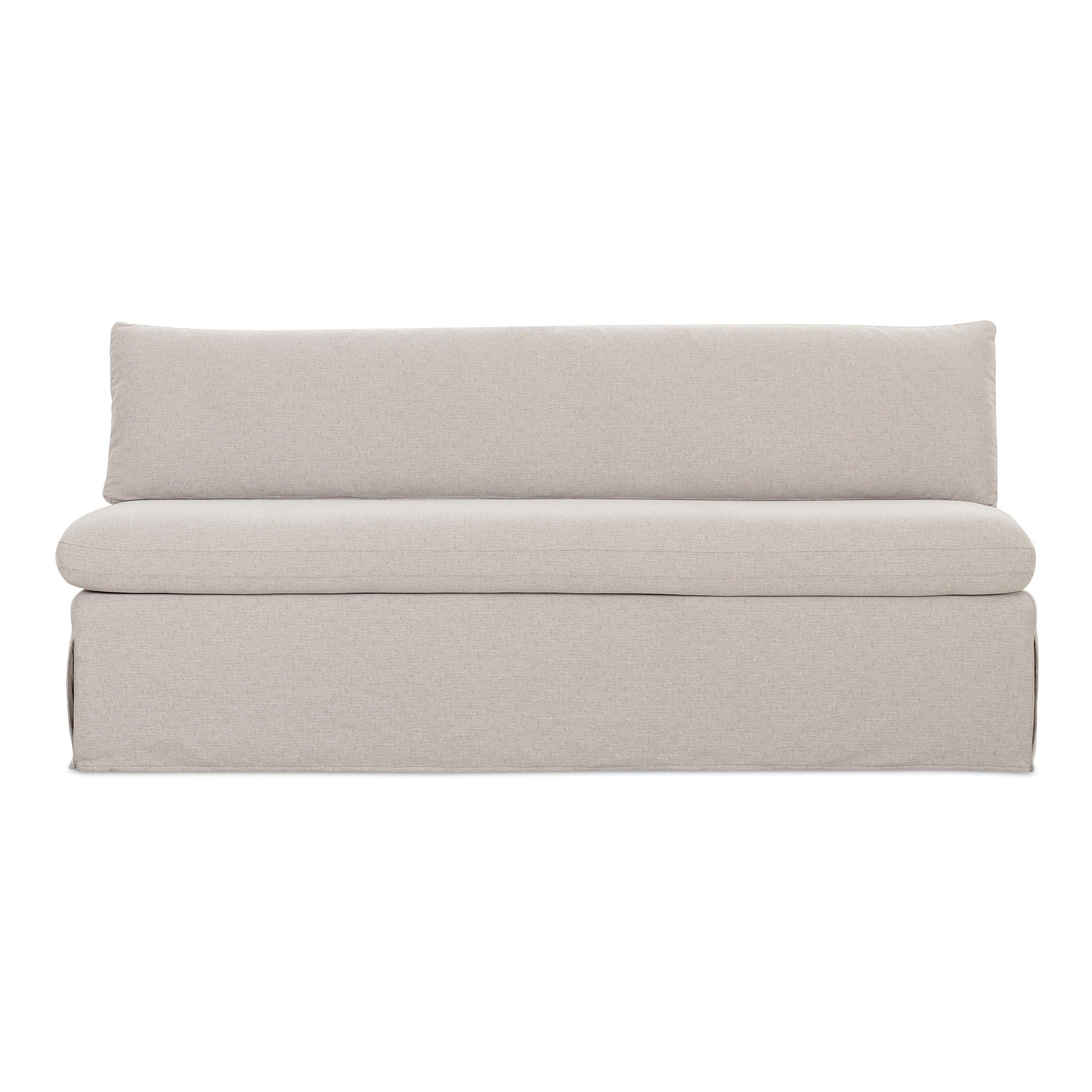 Fable – Slipcover Dining Bench – Beige