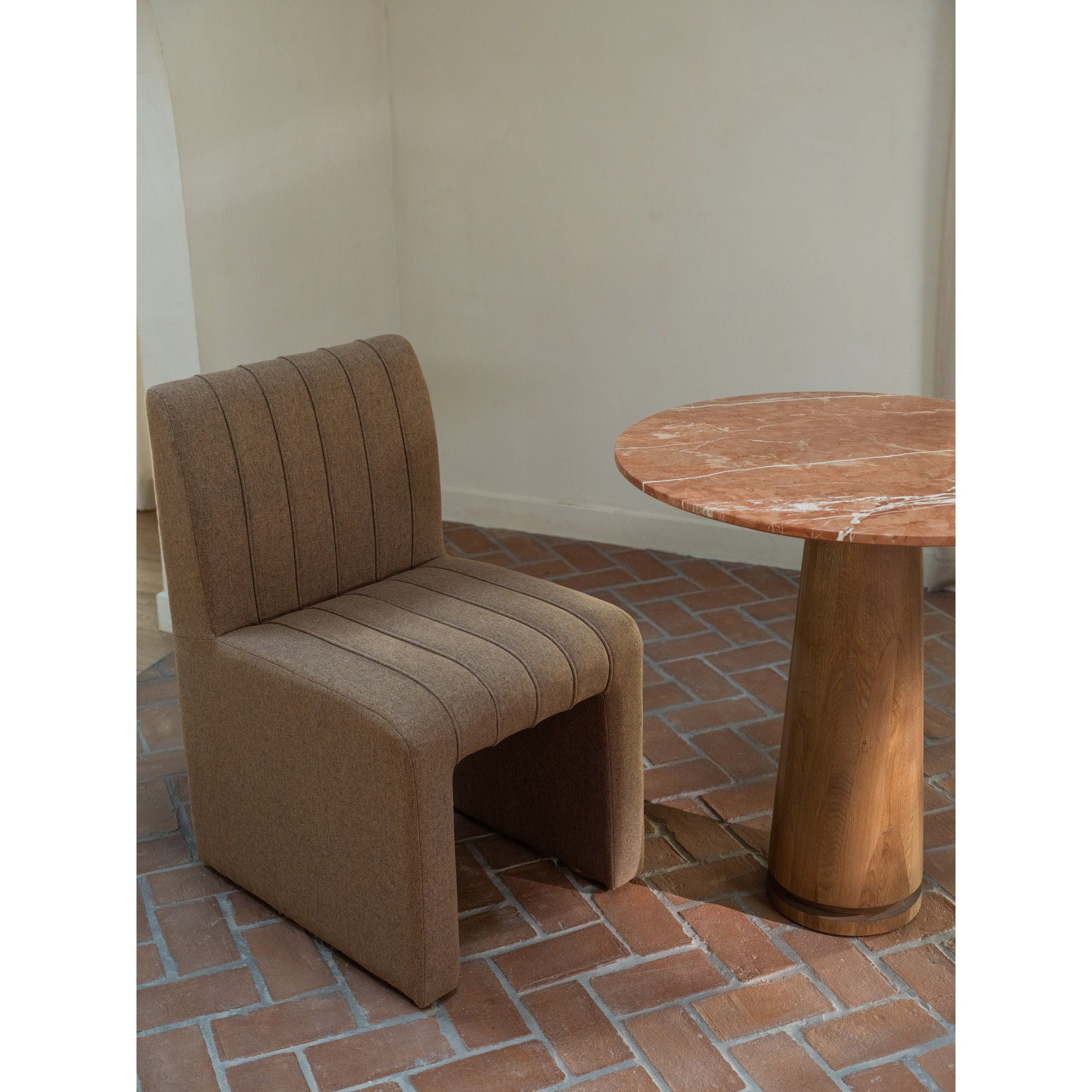 Sally - Dining Chair - Light Brown - Image 2