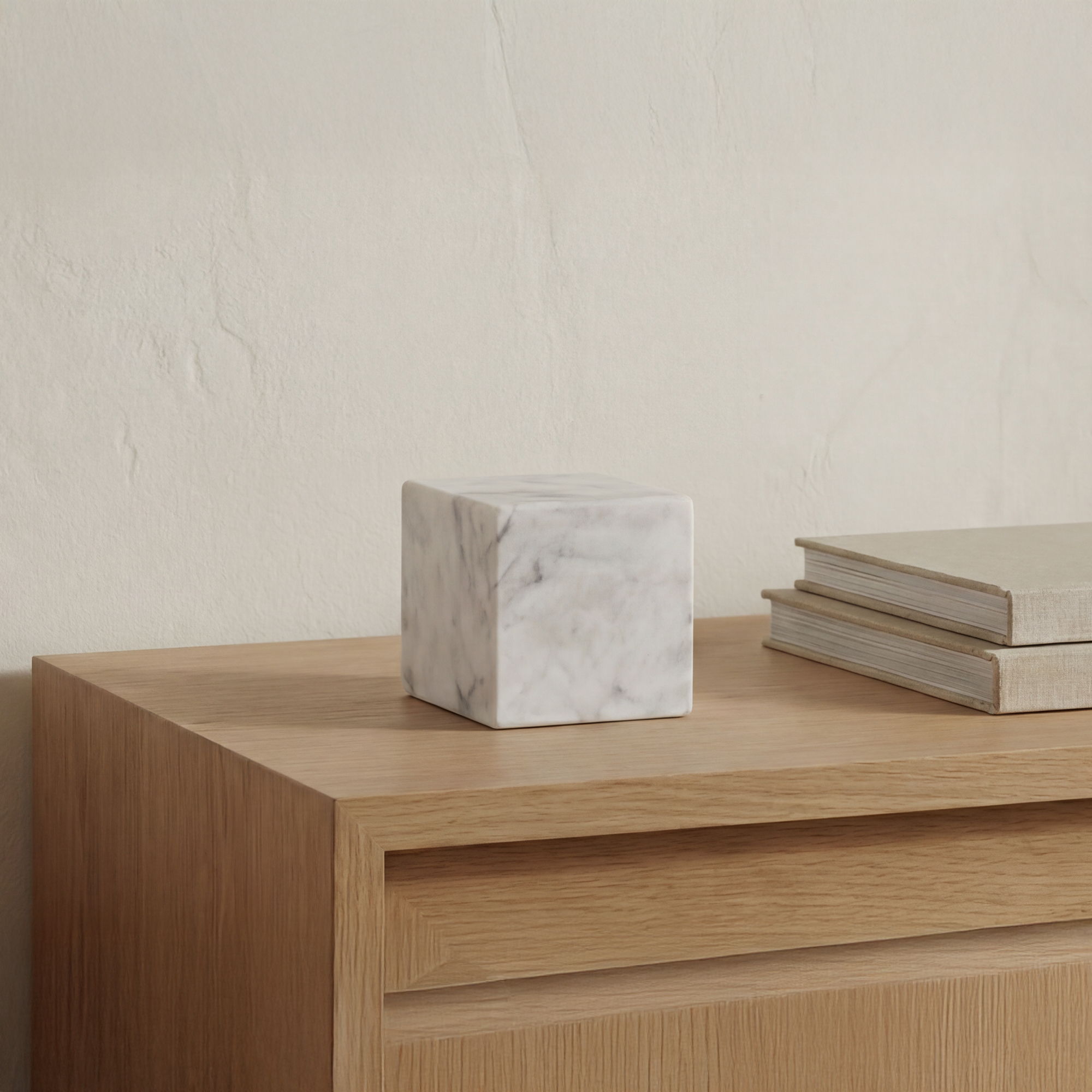 Cora - Cube Tabletop Accent - White - Image 3