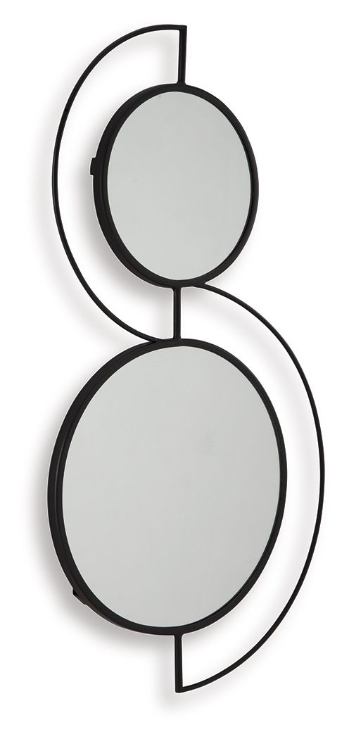 Shayham - Accent Mirror - Black - Image 2