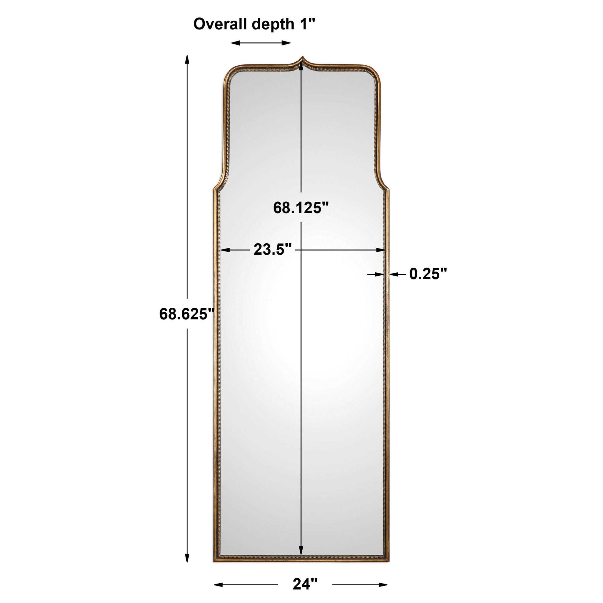 Adelasia - Mirror - Antiqued Gold - Image 2