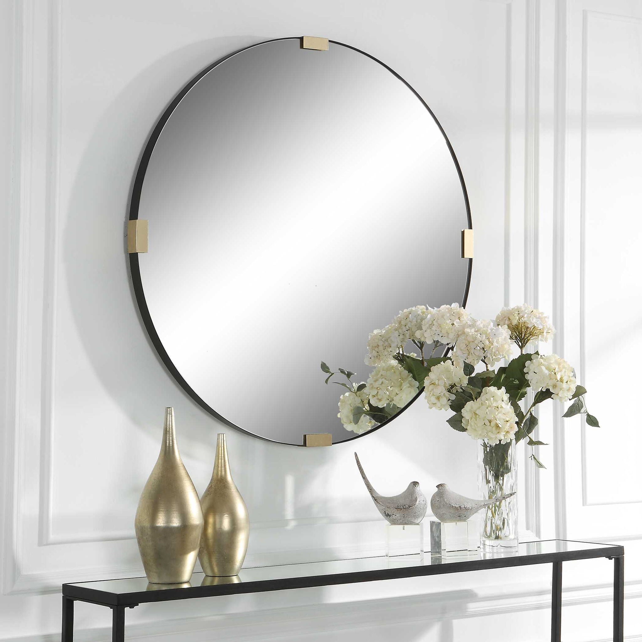 Clip - Modern Round Mirror - Image 2